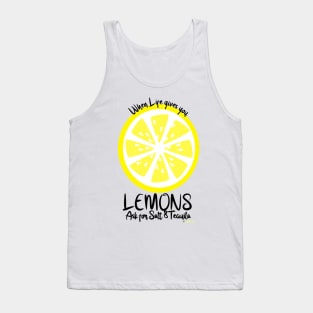 Lemons do it better! Tank Top